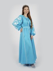 Orkide Nakışlı Kimono