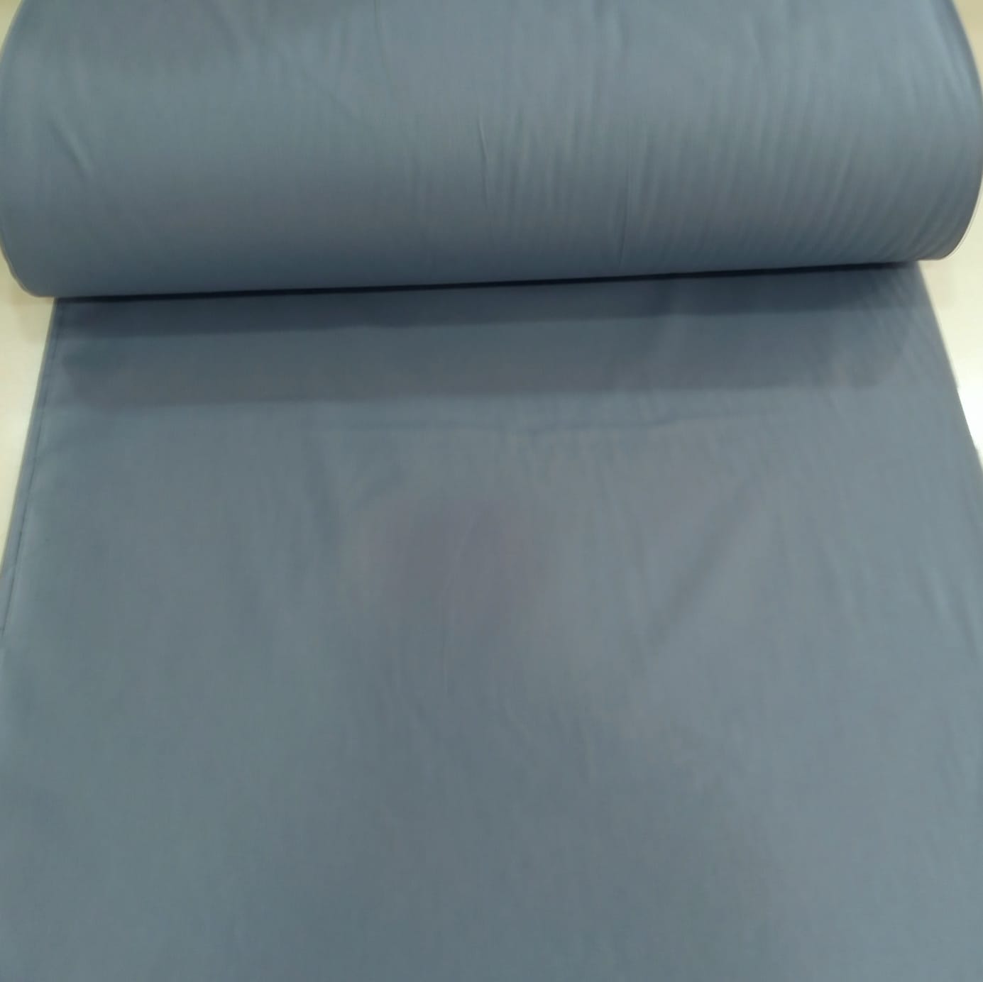 İndigo Poplin Kumaş