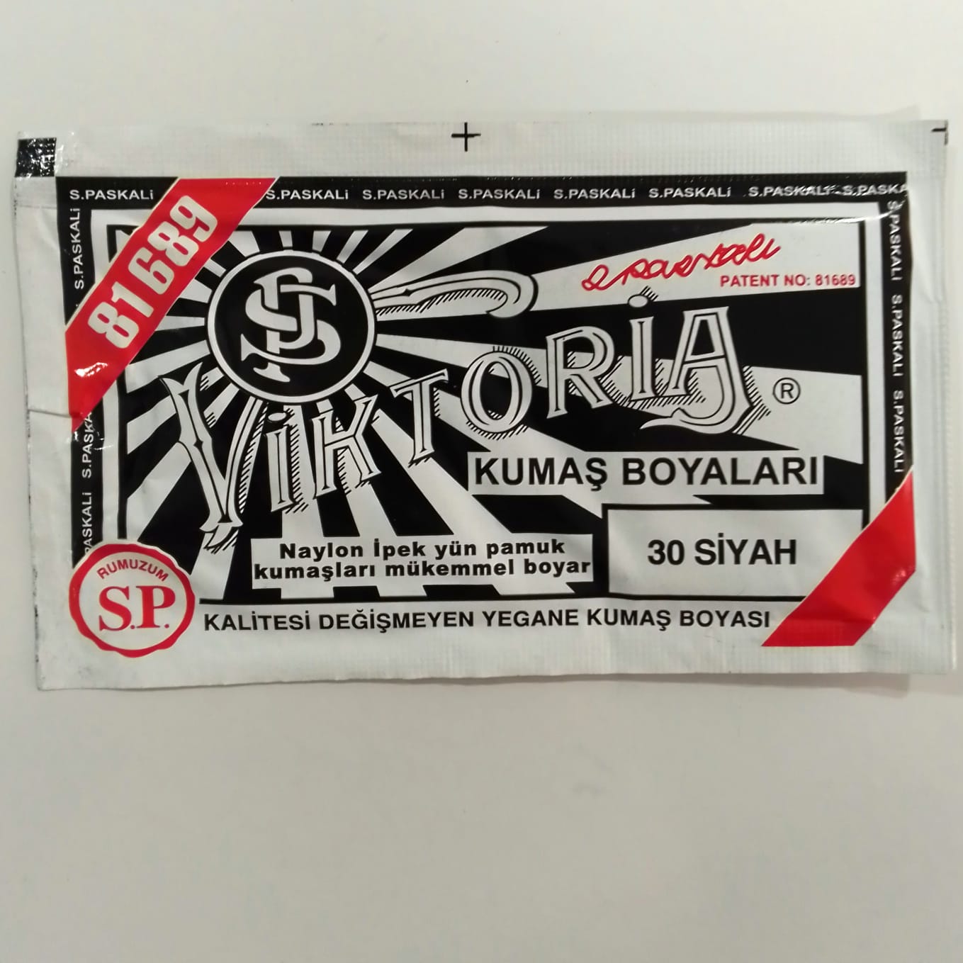 Siyah Kumaş Boyası