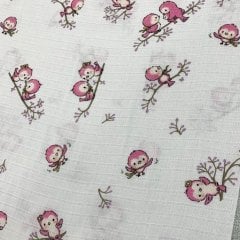 Pembe Kuşlar Müslin Bezi