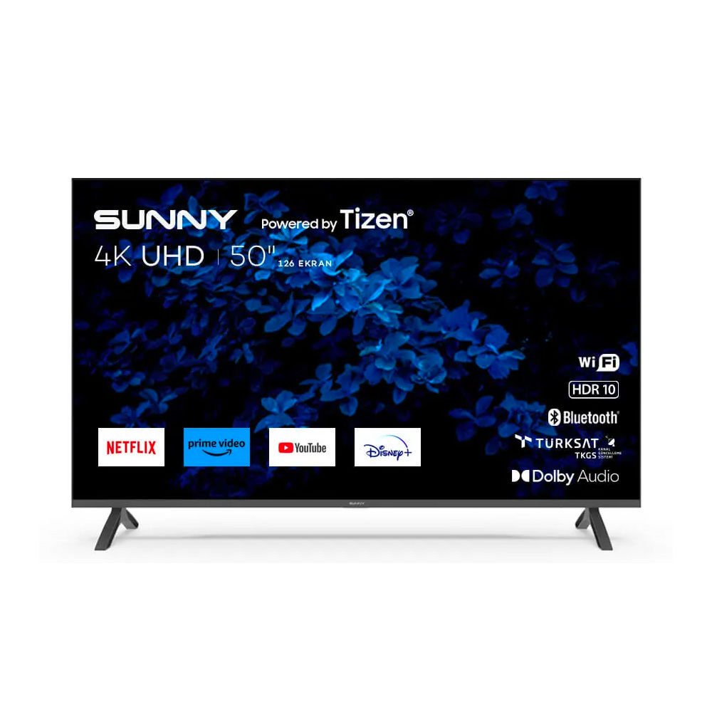 Sunny 50’’ Frameless 4K UHD Tizen TV