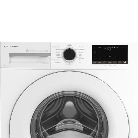 Grundig GPWM 81612 8kg 1000 Devir Beyaz Çamaşır Makinesi