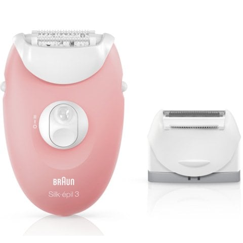 Braun Silk-épil 3 3440 Kablolu Kuru Kullanım Beyaz 2 Ek Ataçmanlı Epilatör / Epilasyon