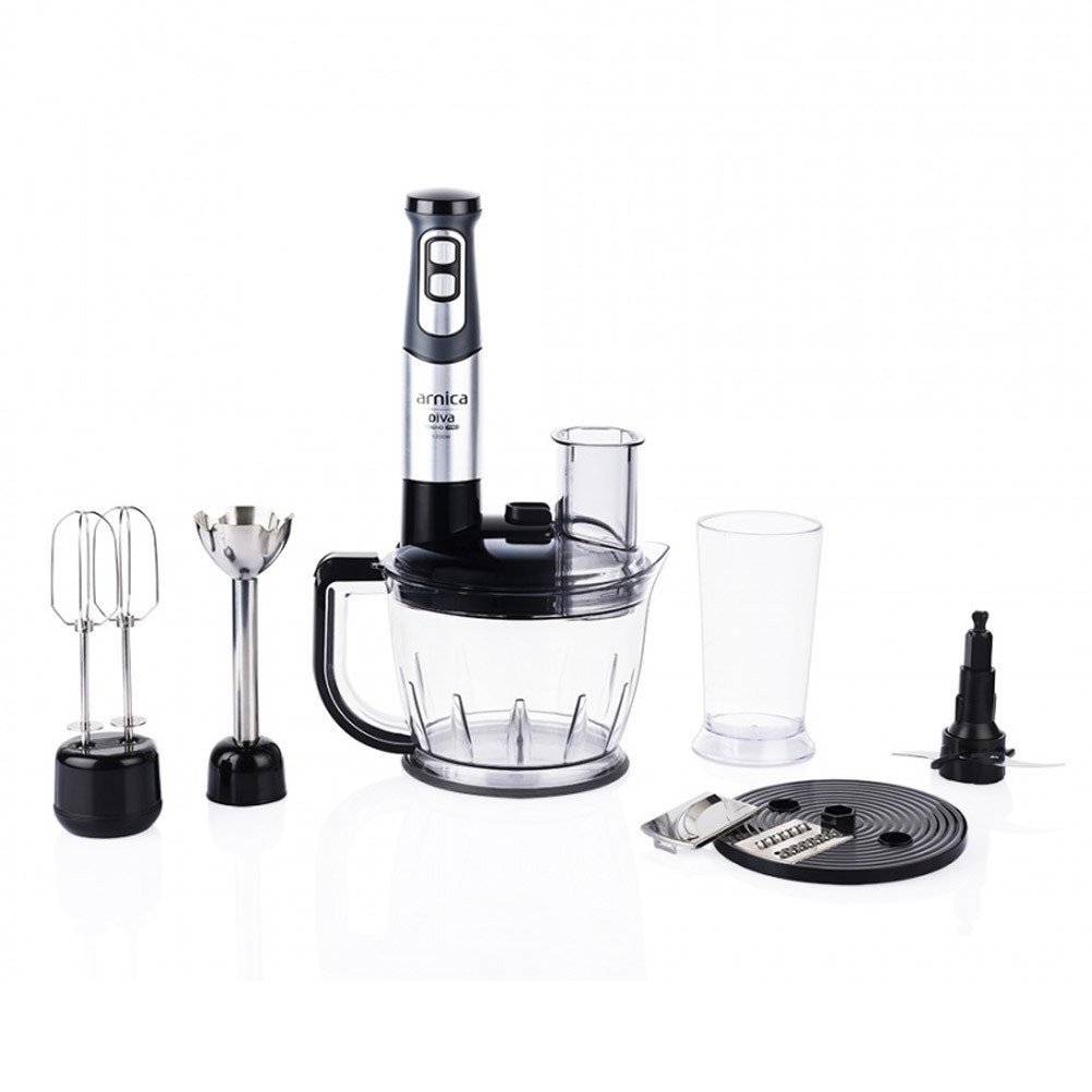 Arnica Gh21801 Diva Rendeli El Blender Seti Gümüş