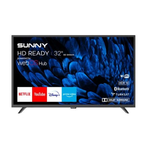Sunny 32'' HD Ready Dual Webos 82 Ekran 200 Hz Led TV