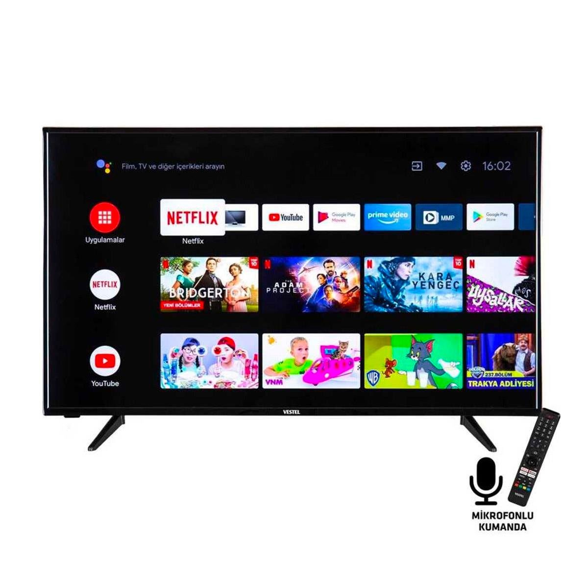 Vestel 43UA9520 43'' 4K Android Smart Led TV 20277135