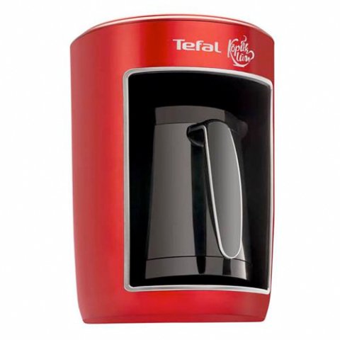 Tefal Köpüklüm Auto Türk Kahve Makinesi Kırmızı
