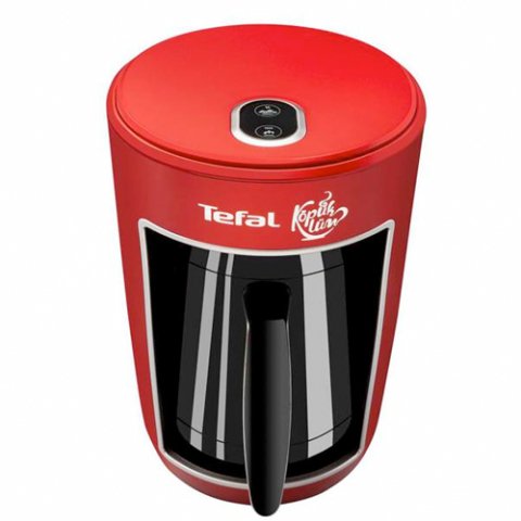 Tefal Köpüklüm Auto Türk Kahve Makinesi Kırmızı