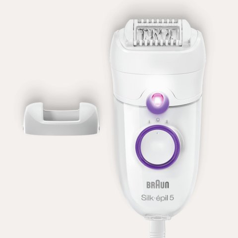 Braun Silk-épil 5 5505 Kablolu Kuru Kullanım Epilatör, Smartlight, Daraltıcı Başlık