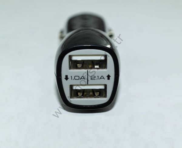 ARABA ÇAKMAKLIK ŞARJ CİHAZI 2 USB GİRİŞLİ