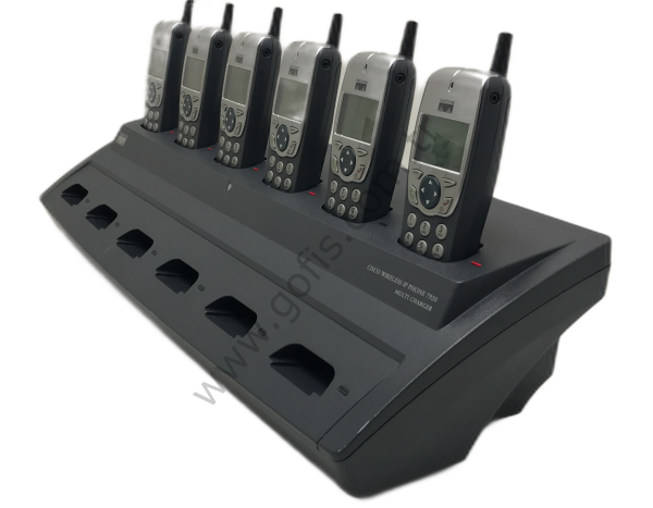 CISCO 7920 WIRELESS IP TELEFON SET  MULTI CHARGER DOCK İSTASYONU