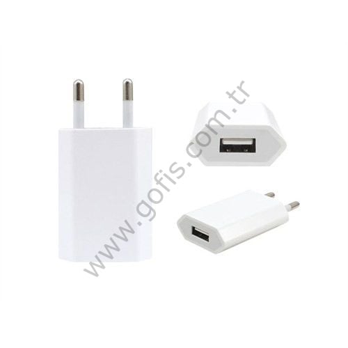 APPLE IPHONE UYUMLU ADAPTÖR 5W 3/4/4S/5/5S/SE/6/6S/7/7S/8/PLUS/X
