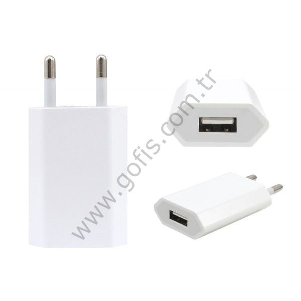 APPLE IPHONE UYUMLU ADAPTÖR 5W 3/4/4S/5/5S/SE/6/6S/7/7S/8/PLUS/X