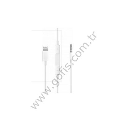 APPLE LİGHTNİNG TO 3.5 AUX KABLO +VOLUME KONTROL 1MT