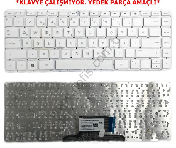 HP STREAM 14-AX KLAVYE TÜRKÇE Q NSK-CX3SQ 901658-141 *YEDEK PARÇA AMAÇLI*