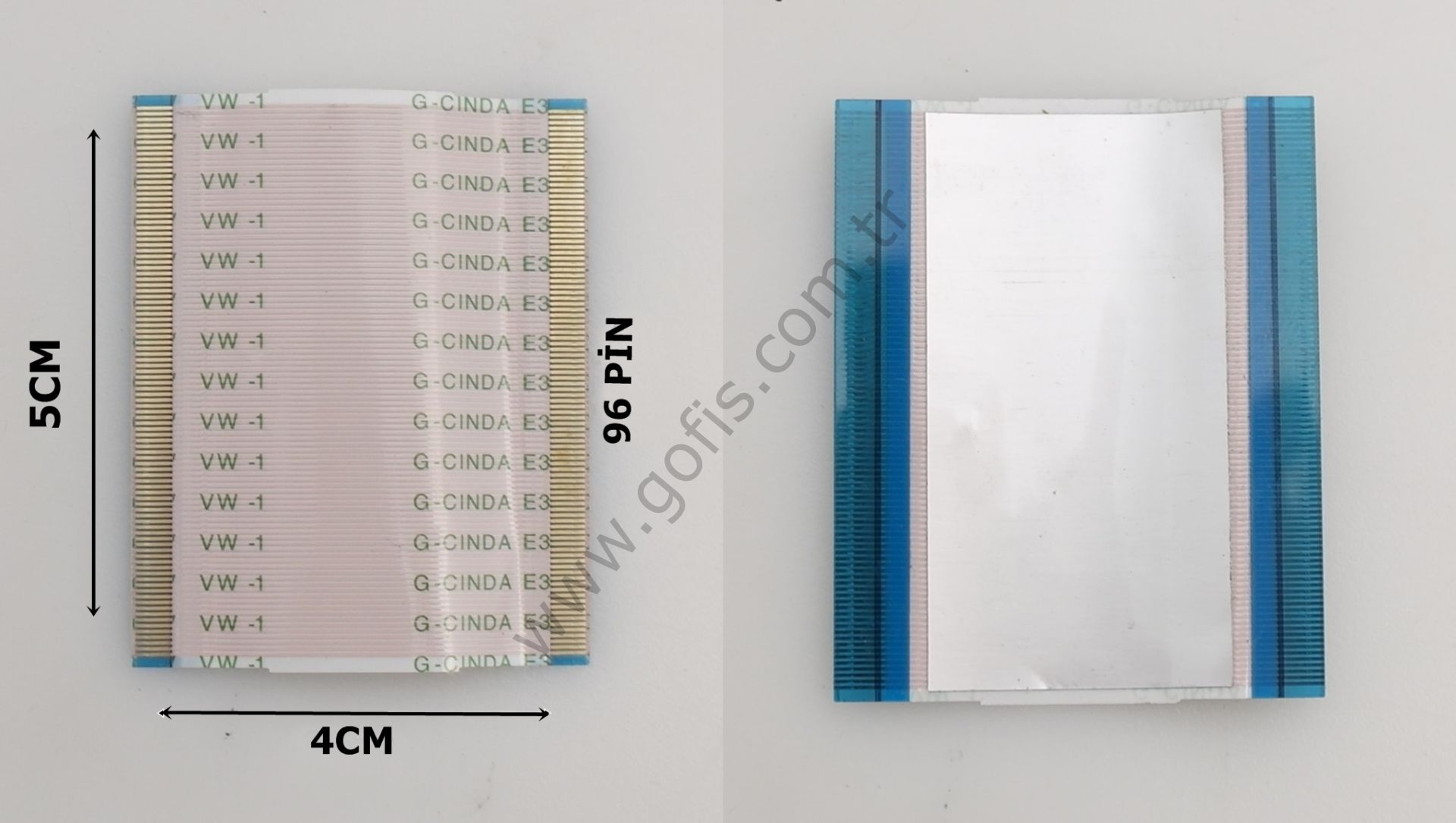 5CM X 4CM 96 PİN FLEX KABLO