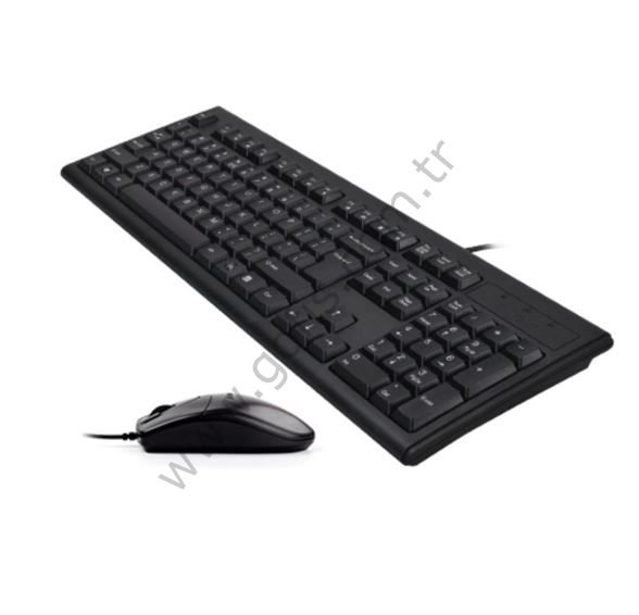 A4TECH KM-72620D USB KABLOLU Q-TR KLAVYE MOUSE SET