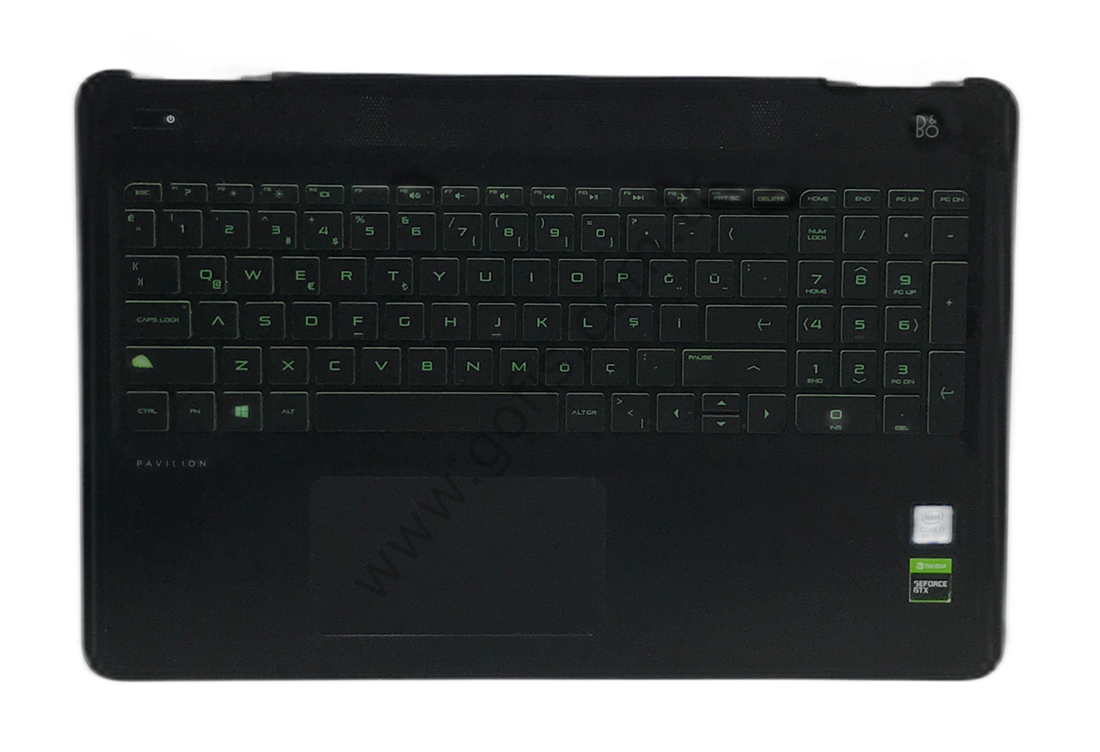HP PAVİLİON 15-BC ÜST KASA KLAVYE JXG76006010 L22937-141 EAG3500216A KLAVYE KASASI %100 ORİJİNAL
