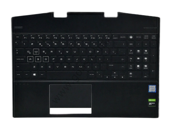 HP OMEN 15-DH ÜST KASA KLAVYE AM2JZ000710 AM2JZ000430 KLAVYE KASASI %100 ORİJİNAL
