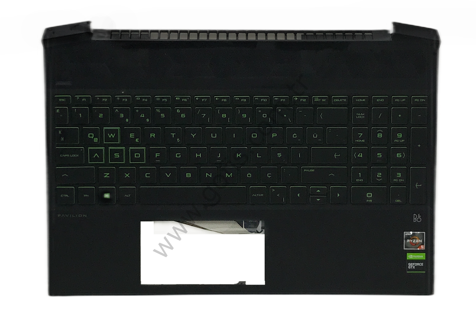 HP PAVİLİON GAMİNG 15-EC ÜST KASA KLAVYE TPN-Q229 46G3HTATP2A KLAVYE KASASI %100 ORİJİNAL