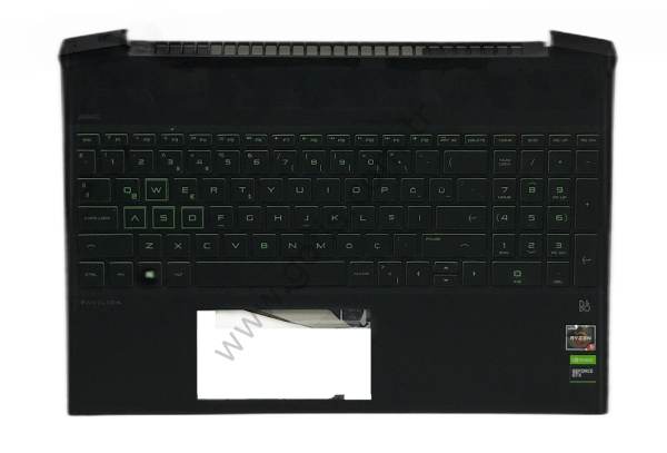 HP PAVİLİON GAMİNG 15-EC ÜST KASA KLAVYE TPN-Q229 46G3HTATP2A KLAVYE KASASI %100 ORİJİNAL