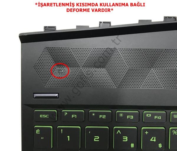 HP PAVİLİON GAMİNG 15-DK ÜST KASA KLAVYE AM2K8000400 AP2K8000310 KLAVYE KASASI %100 ORİJİNAL