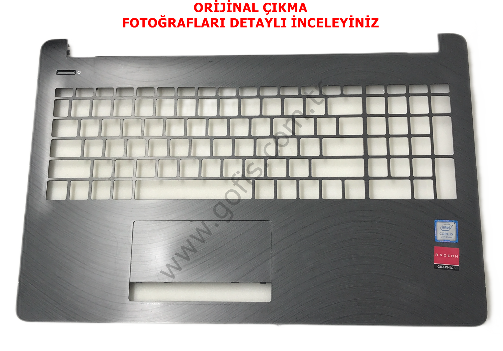 HP PAVİLİON 15-BS 15-BW 250 G6 255 G6 ÜST KASA AP204000610 KLAVYE KASASI  *İŞARETLENMİŞ VİDA YATAKLARI KIRIKTIR*