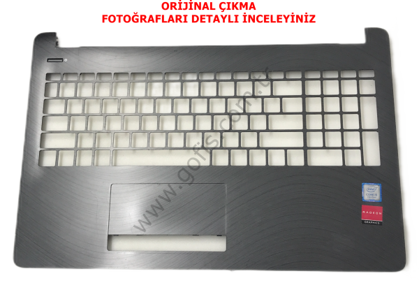 HP PAVİLİON 15-BS 15-BW 250 G6 255 G6 ÜST KASA AP204000610 KLAVYE KASASI  *İŞARETLENMİŞ VİDA YATAKLARI KIRIKTIR*
