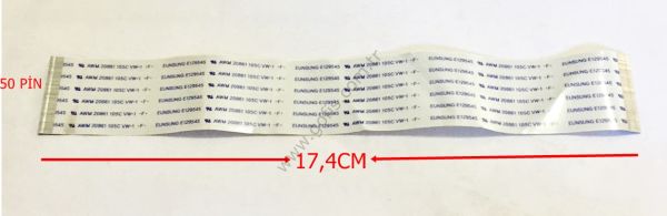 EUNSUNG E129545 AWM 20861 105C VW-1 -F- FLEX KABLO 50 PİN 17.4CM FLEX CABLE