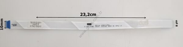 750.00Y02.0011 FLEX KABLO 10MM 23,2CM 8 PİN FLEX CABLE