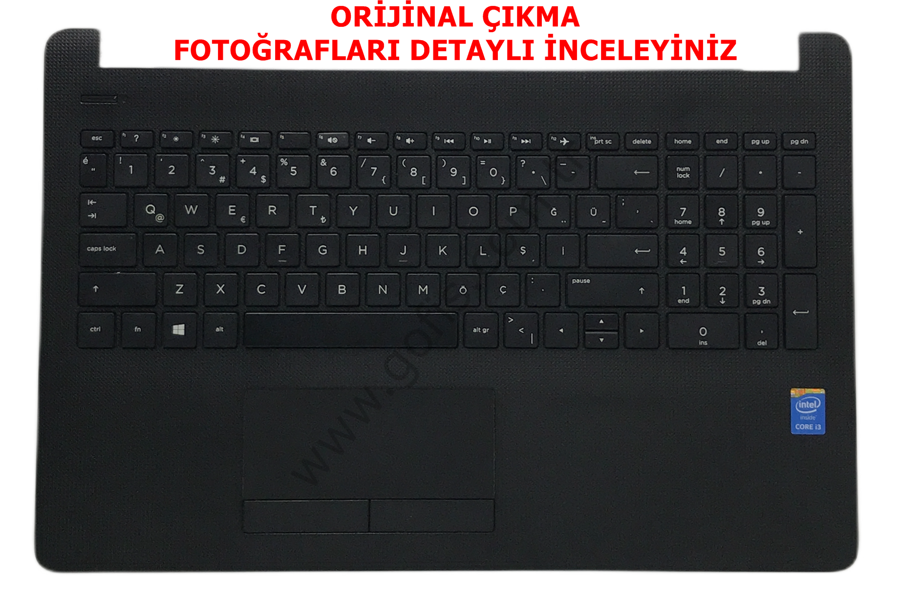 HP 15-BS120NT 15-BS 15-BW 250 G6 255 G6 ÜST KASA KLAVYE AM204000110 AP204000E00SVT1 KLAVYE KASASI %100 ORİJİNAL