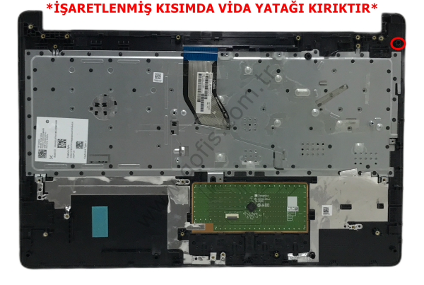 HP 15-BS120NT 15-BS 15-BW 250 G6 255 G6 ÜST KASA KLAVYE AM204000110 AP204000E00SVT1 KLAVYE KASASI %100 ORİJİNAL