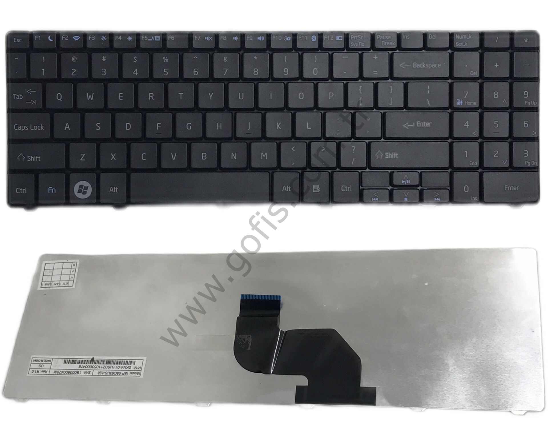 OLİVETTİ OLİBOOK S1500 KLAVYE İNGİLİZCE Q MP-08G63US-528