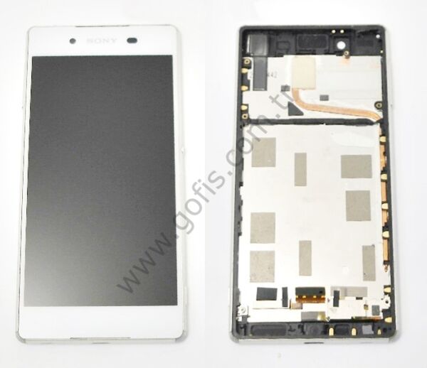SONY XPERİA Z3 PLUS LCD EKRAN DOKUNMATİK ÇITALI BEYAZ %100 ORİJİNAL