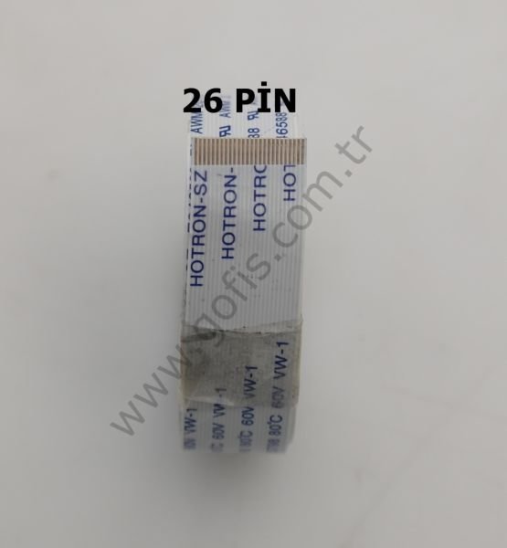 HOTRON-SZ E246588 AWM 20798 80C 60V VW-1 FLEX KABLO 13,54MM 144,5CM 26 PİN FLEX CABLE