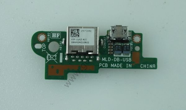 DELL VENUE 11 PRO 5130 DC POWER JACK USB PORT BOARD 69NM0MG10B02 MLD-DB-USB ŞARJ SOKETİ
