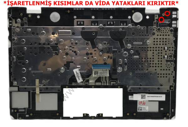 HP PAVİLİON 13-AN ÜST KASA KLAVYE NSK-XBABQ L37531-141 54G7DTATP30 KLAVYE KASASI %100 ORİJİNAL