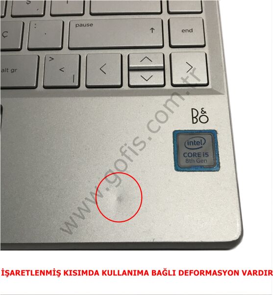 HP PAVİLİON 13-AN ÜST KASA KLAVYE NSK-XBABQ L37531-141 54G7DTATP30 KLAVYE KASASI %100 ORİJİNAL