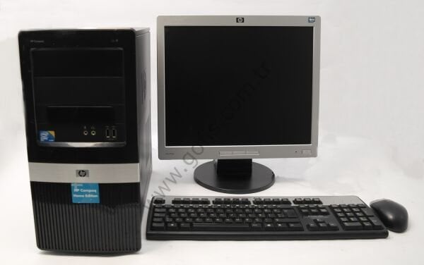 HP COMPAQ DX2420 MİCROTOWER KASA - HP L1706 17'' LCD MONİTÖR - HP KLAVYE & MOUSE SET