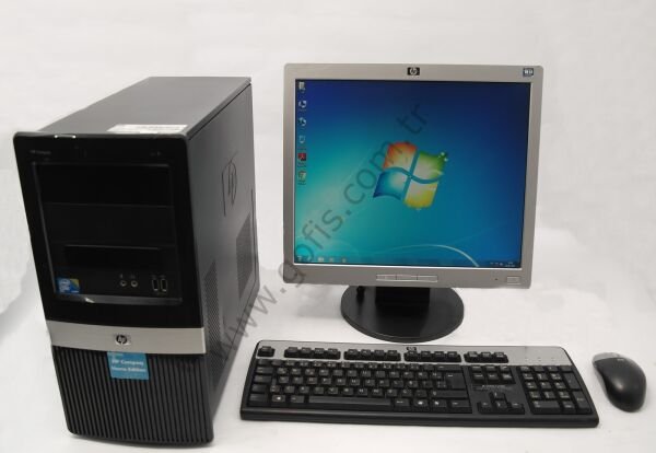 HP COMPAQ DX2420 MİCROTOWER KASA - HP L1706 17'' LCD MONİTÖR - HP KLAVYE & MOUSE SET