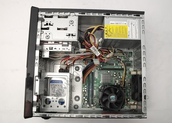 HP COMPAQ DX2420 MİCROTOWER KASA - HP L1706 17'' LCD MONİTÖR - HP KLAVYE & MOUSE SET