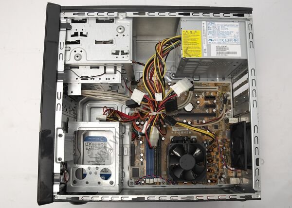 HP COMPAQ DX2450 MİCROTOWER KASA - HP L1706 17'' LCD MONİTÖR - HP KLAVYE & MOUSE SET