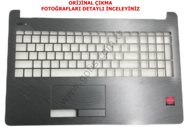 HP PAVİLİON 15-BS 15-BW 250 G6 255 G6 ÜST KASA AP204000610SVT KLAVYE KASASI  *İŞARETLENMİŞ VİDA YATAKLARI KIRIKTIR*