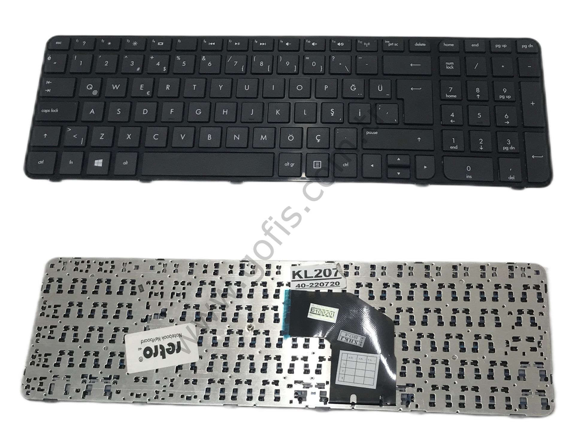 HP PAVİLİON G6-2000 SERİSİ G6 KLAVYE TÜRKÇE Q 40-220720