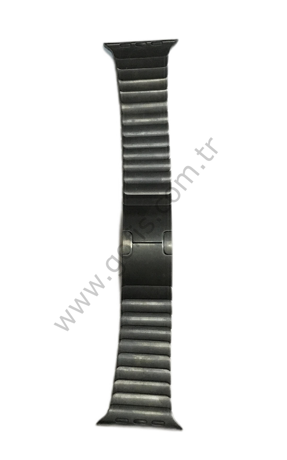 APPLE WATCH 42MM BAKLALI MODEL PASLANMAZ ÇELİK BİLEZİK KORDON UZAY SİYAHI %100 ORİJİNAL