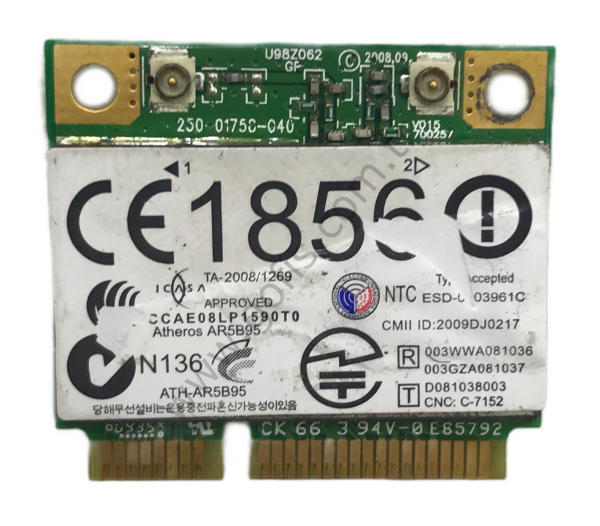 HP COMPAQ PRESARİO CQ61 WİRELESS KART U98Z062.01 495846-002 518436-002 WİFİ CARD
