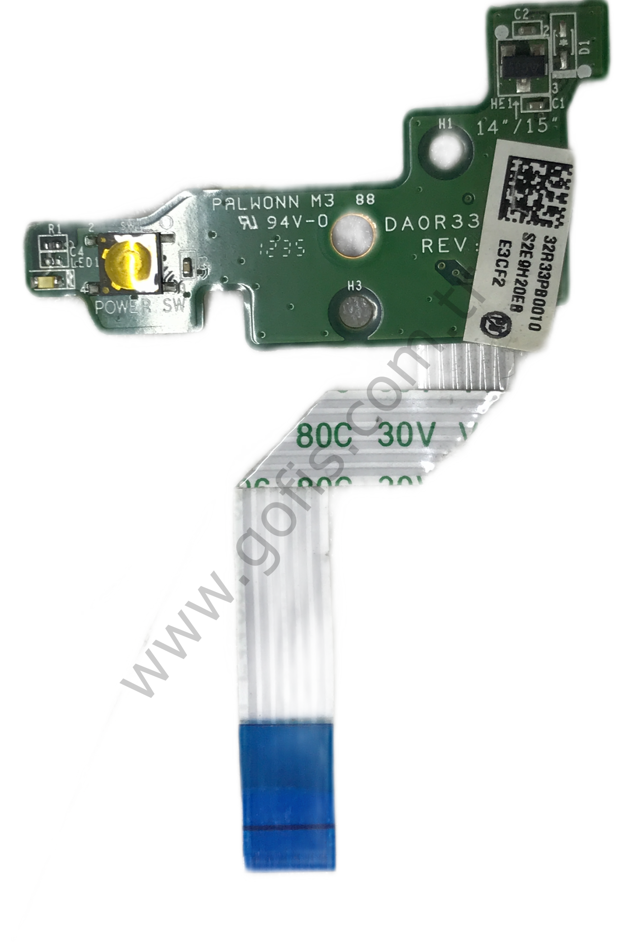 HP PAVİLİON G4-2000 G6-2202ET G6-2000 G6 POWER BUTTON BOARD DA0R33PB6E0