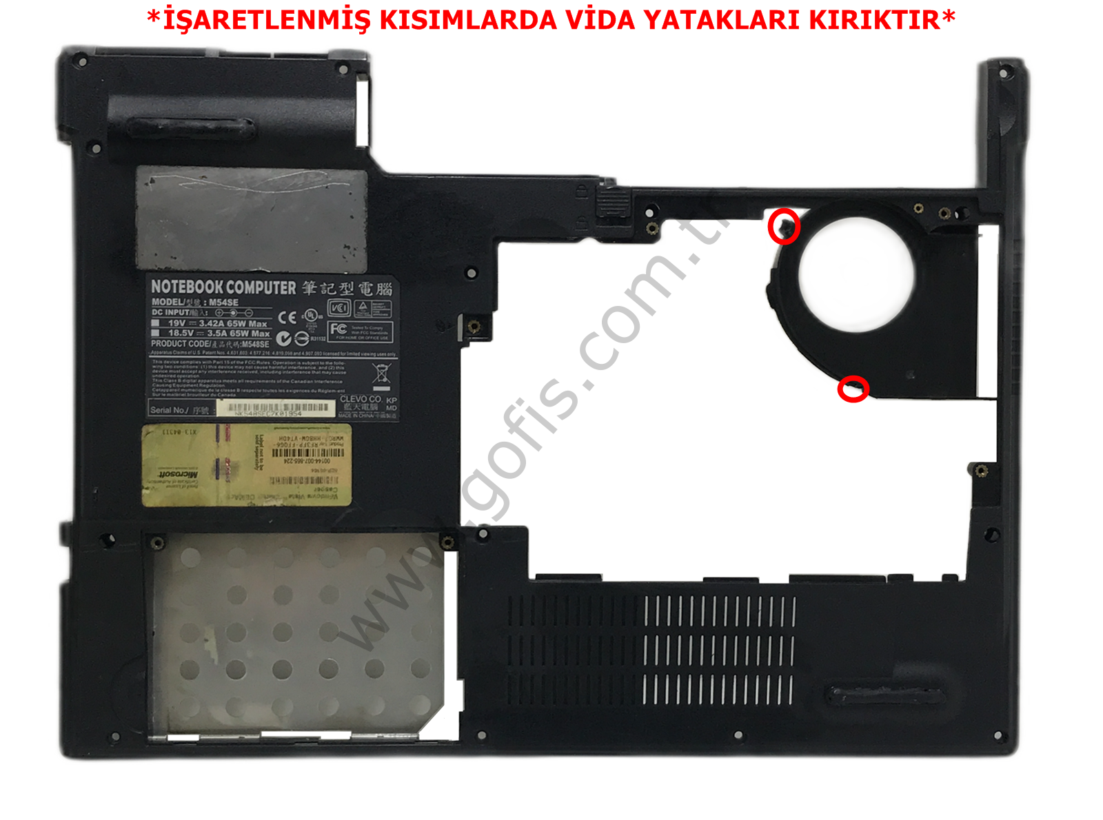 CASPER M54SE ALT KASA 6-39-M54S3-101-C