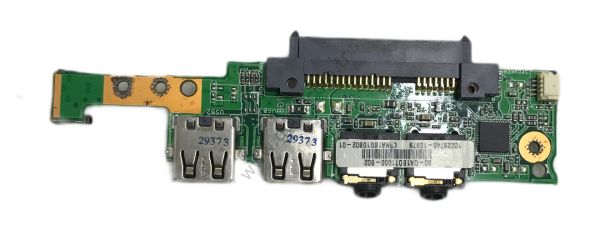 ASUS EEE PC 1001HA USB/SATA/AUDİO PORT BOARD 60-0A1BDT1000-B02 08G2035HA13C
