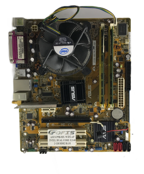 ASUS P5B-MX/WIFI-AP INTEL DUAL CORE E2140 2GB DDR2 RAM ANAKART